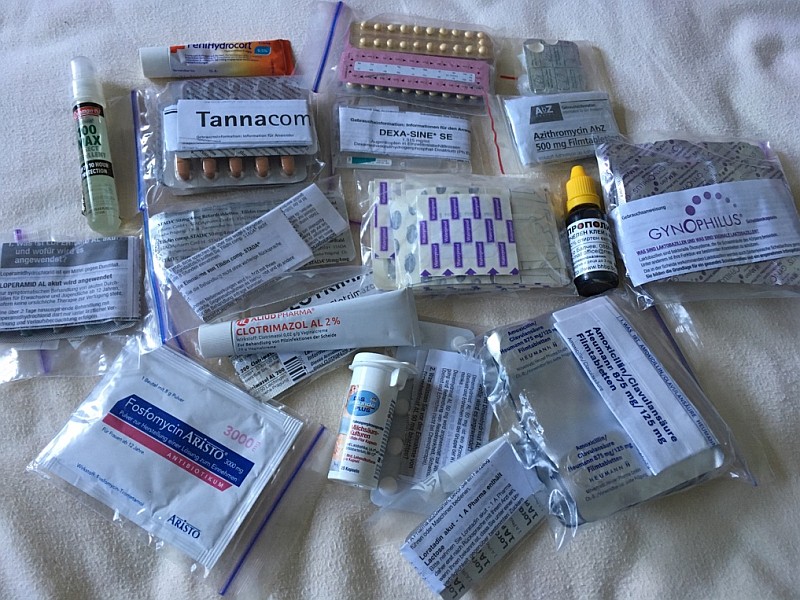 Unsere Reiseapotheke 