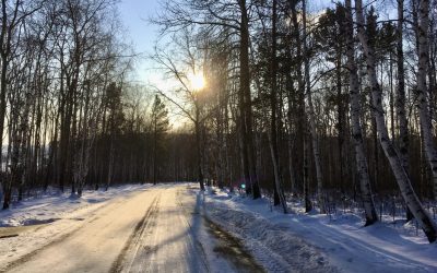 Winter in Sibirien