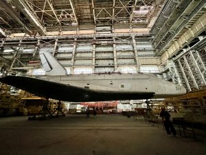 Im Kosmodrom von Baikonur