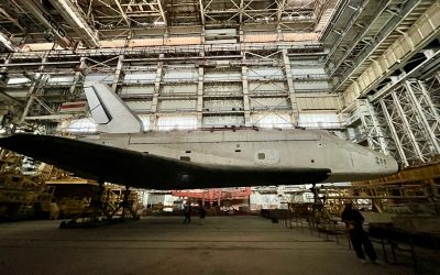 Im Kosmodrom von Baikonur